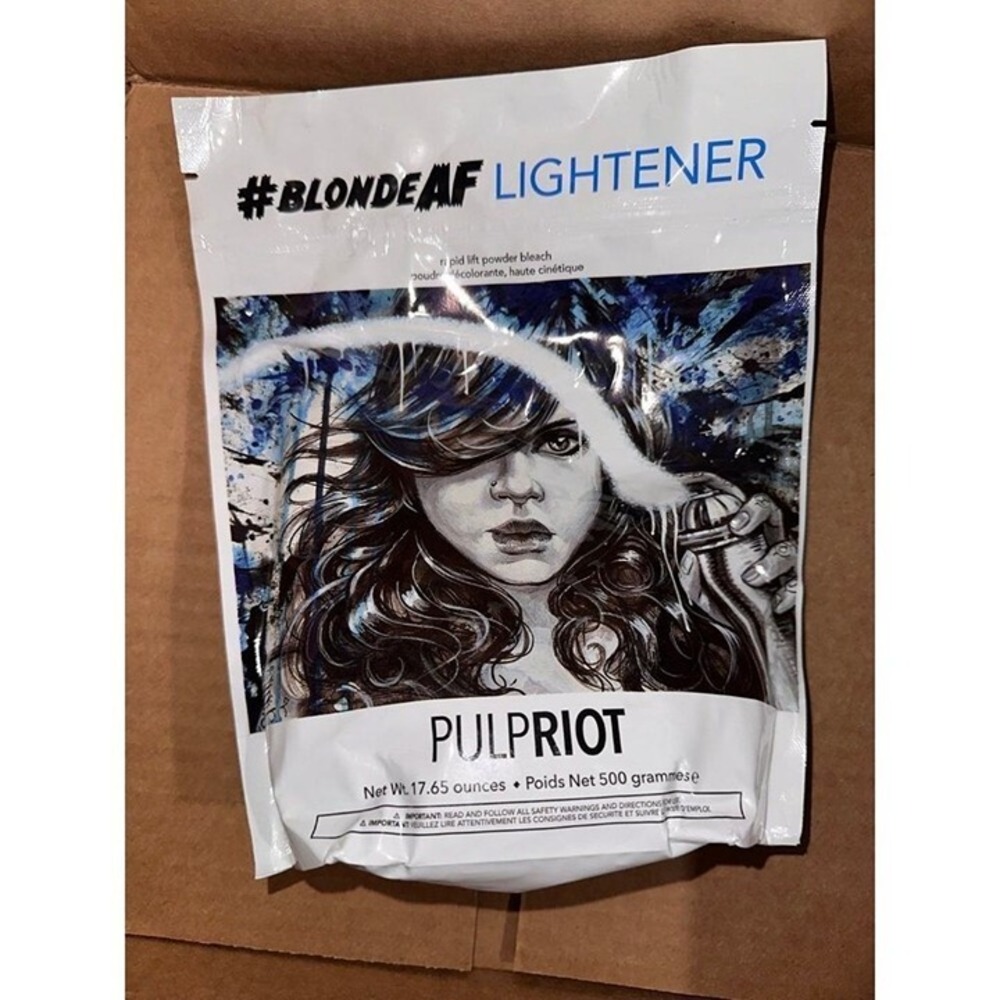 Pulp Riot BLONDE AF‎ LIGHTENER bleach hair color lightener